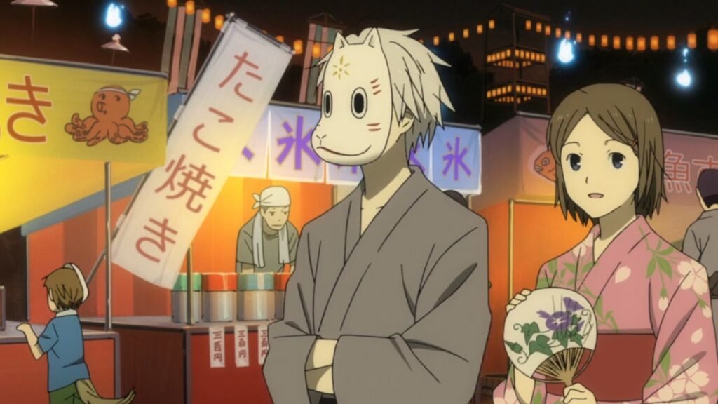 hotaru and gin in fastival 