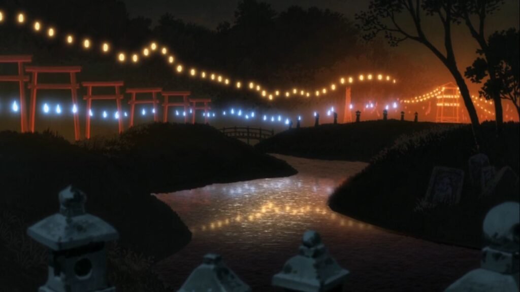 animation of To the Forest of Firefly Lights